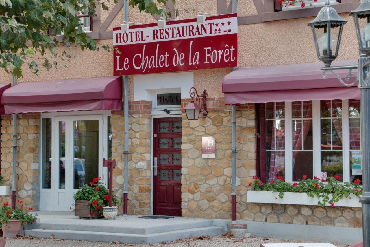 Le Chalet De La Foret Hotel 3 Etoiles Et Restaurant Vierzon Exteriér fotografie