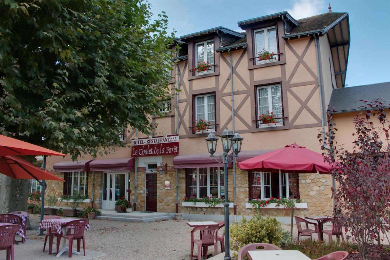 Le Chalet De La Foret Hotel 3 Etoiles Et Restaurant Vierzon Exteriér fotografie